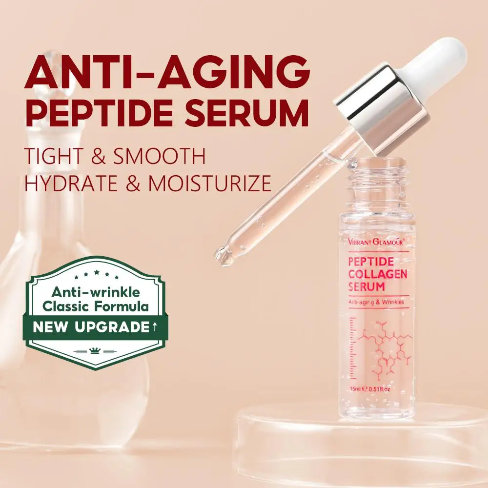 

1/2PCS Essence Hexapeptide Collagen Serum Moisturizing Fade Fine Lines Anti-aging Skin Care TSLM1