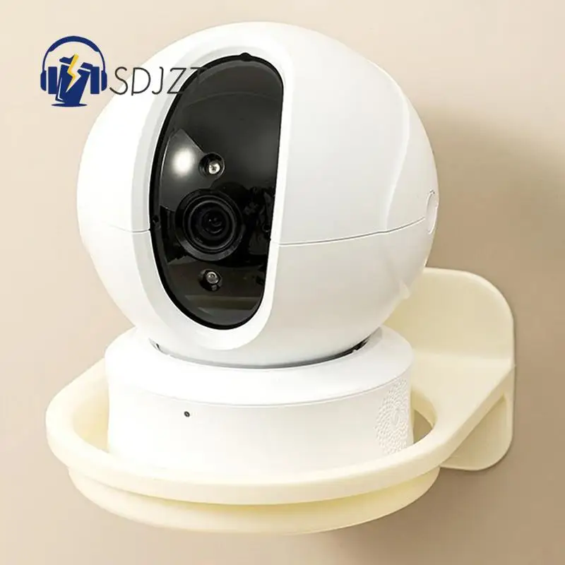 

Plastic Wall Mount Shelf Transparent Storage Stand for Phone Small Plane Bathroom Living Room Mount Shelf