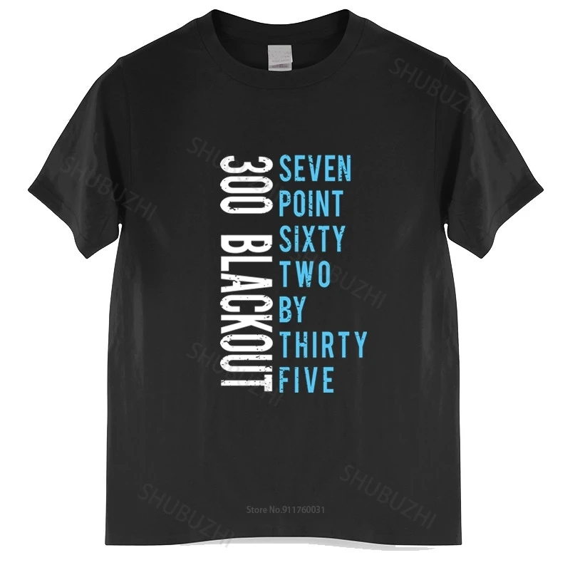 Новое поступление мужская футболка футболки топы 7 62X35 300 затемняющая винтовка