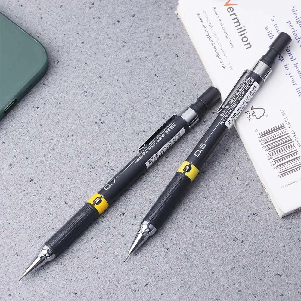 

0.5/0.7mm Metal Drawing Painting Tool Automatic Pencil Sketch Pencil Student Mechanical Pencil Mechanical Pencils