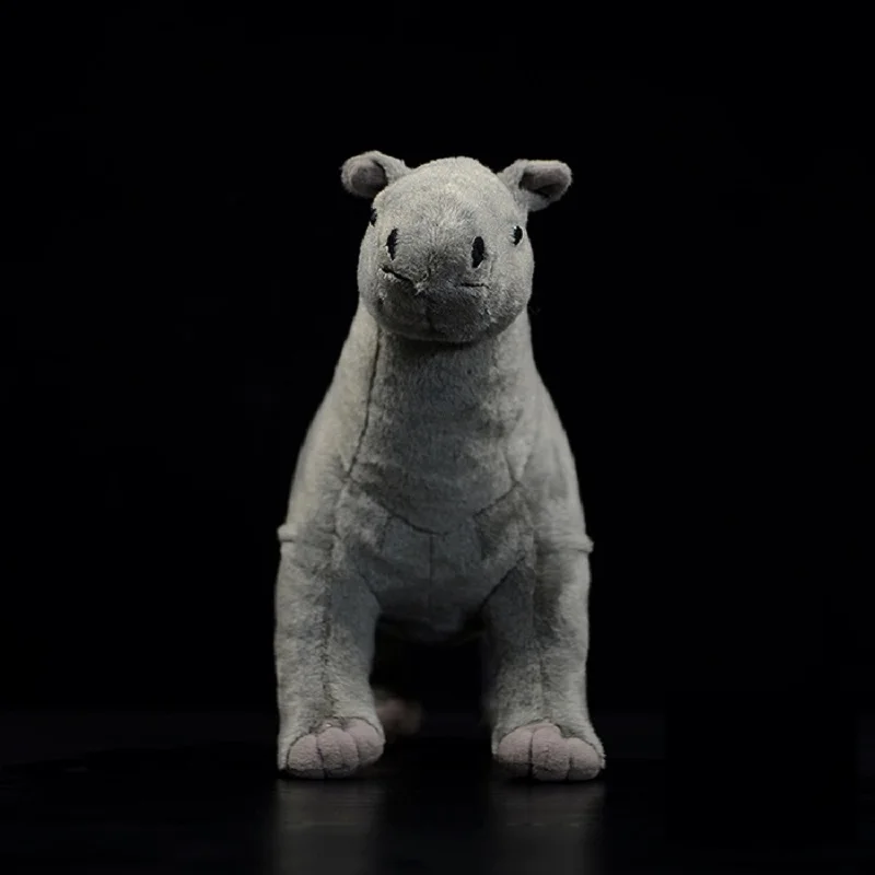 Фото Реалистичная Indricotherium Парацеэрий, эмуляционная животное, мягкая кукла, плюшевая игрушка для девочек и мальчиков, подарок на день рождения, Рождество, 1 шт. №4