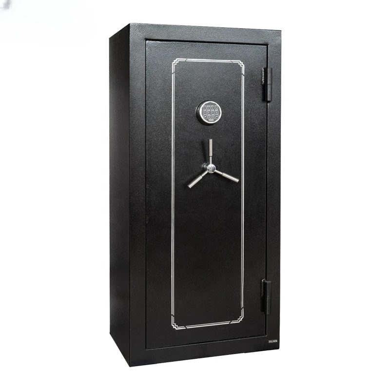 

High Quality Best Large Fireproof Long Gun Vault Security Electronic Digital Locks Gun Cabinet Safe Box Home Gun Cabinet