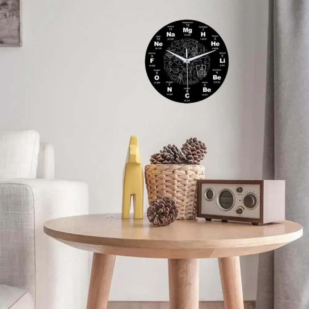 Non-ticking Silent Battery-operated Timepieces For Home Deco