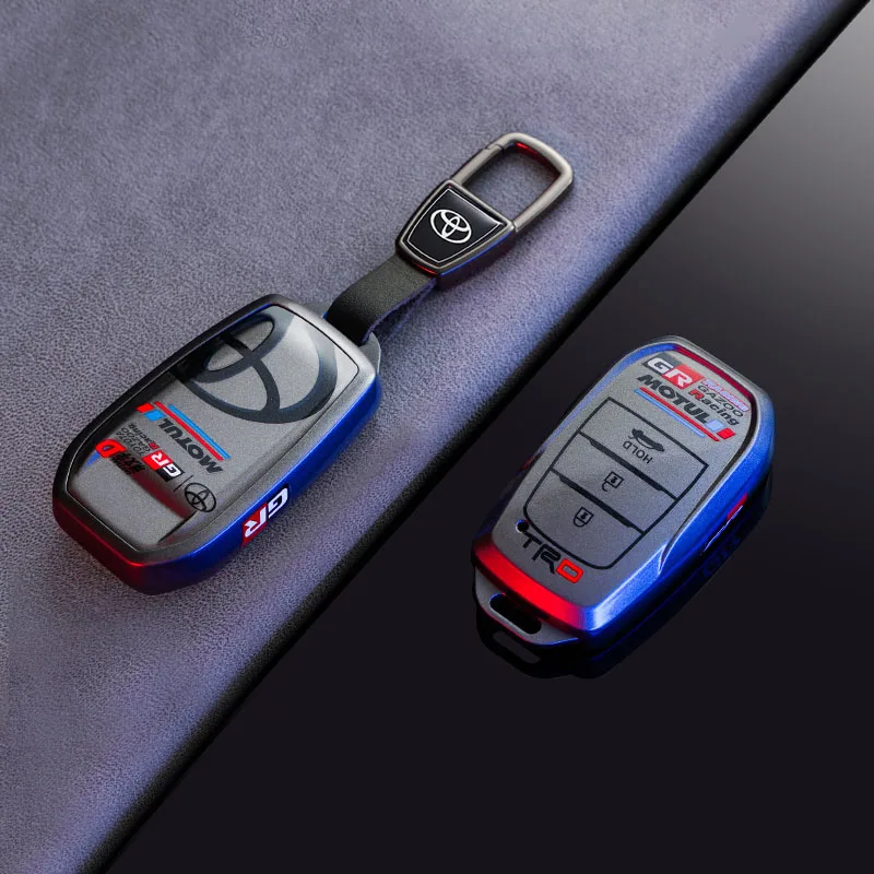 

Чехол для ключей из ТПУ для Toyota Corolla SE 2023, Camry 50 55 TLC200 Yaris Land Cruiser Prado 150 RAV4 Venza SIENNA