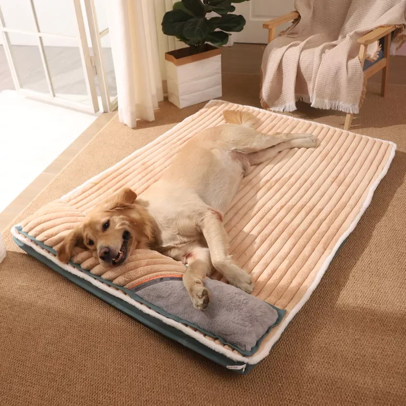 

NEW2023 HOOPET VIP Dropshipping Dog Mat Comfortable Pad for Small Medium Large Dogs Cats Pet Bed S-2XL Large Dog Sleeping Bed Su