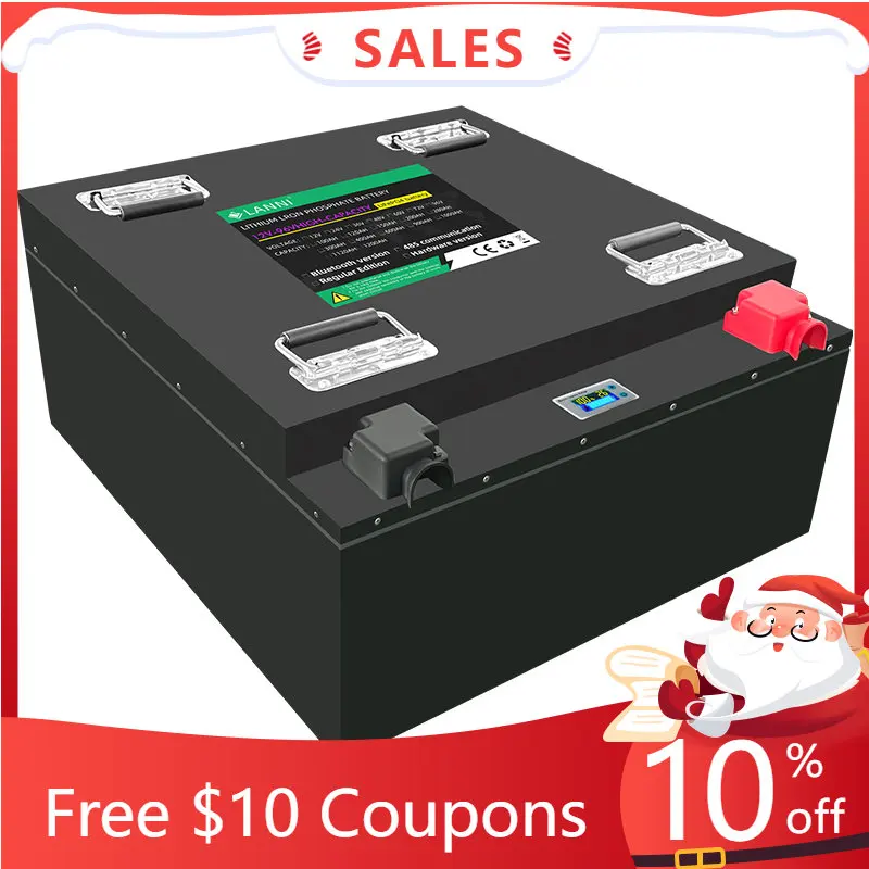 

Smart BMS 48V200AH Deep Cycle LiFePO4 Rechargeable Solar Energy Storage Battery Pack