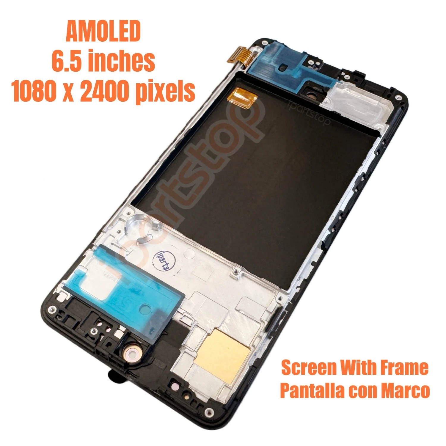 Фото Запасной AMOLED-дисплей iParts для Samsung Galaxy A51 4G SM-A515 A515F A515U A515FD, OLED-сенсорный экран в сборе с рамкой №2