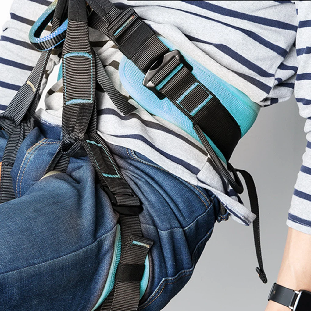 

Climbing Harness Protective Sporting Goods Lightweight Comfortable Hiking Fittings Professional Safety Belt for Backpacking