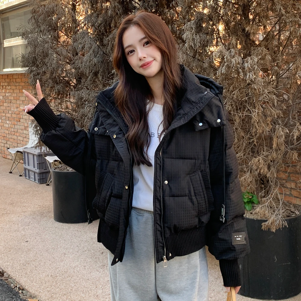 Пуховик с хлопковой подкладкой для женщин короткая зимняя одежда новая