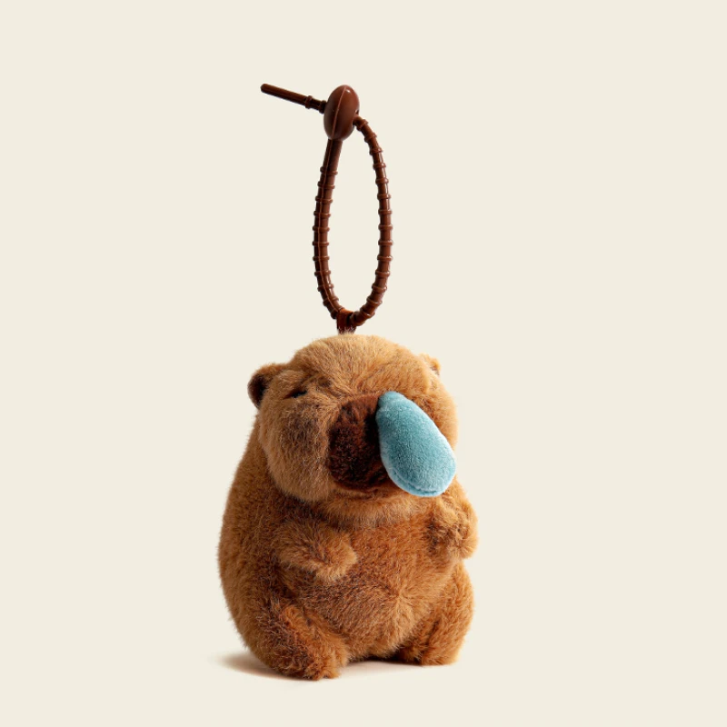 Фото CuteCapy Bag Charm Очаровательный плюшевый брелок Snotty Уникальный кулон на рюкзак №1