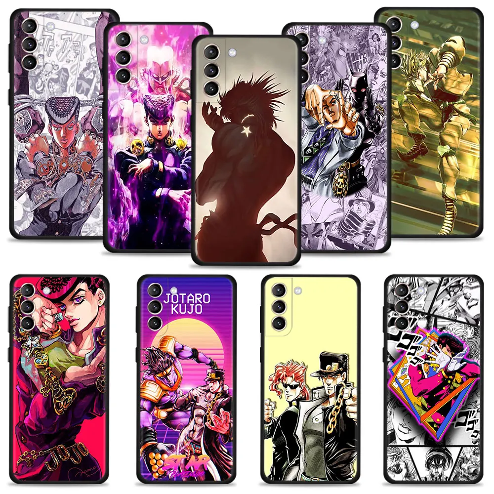 

Case For Samsung Galaxy S22 S21 S20 Ultra FE S10 S9 S8 Plus S10e Note 20Ultra 10Plus Capa Cover JoJo's Bizarre Adventure Comics