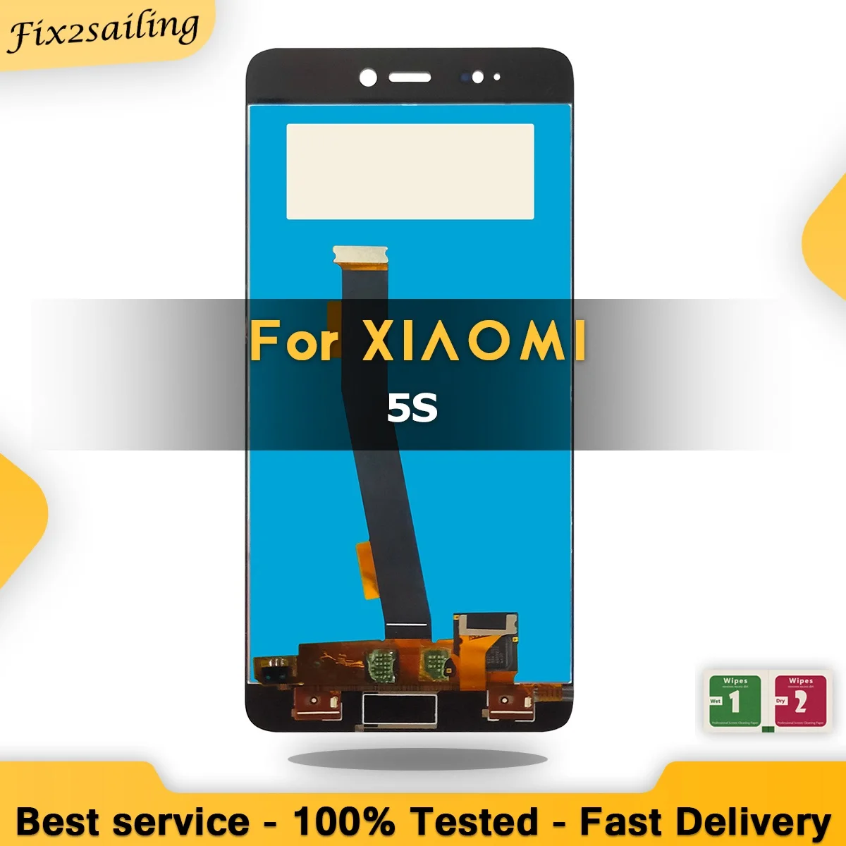 5 15 &quotпроверенный ЖК-дисплей сенсорный экран для Xiaomi MI 5S Mi5s сенсорная панель в