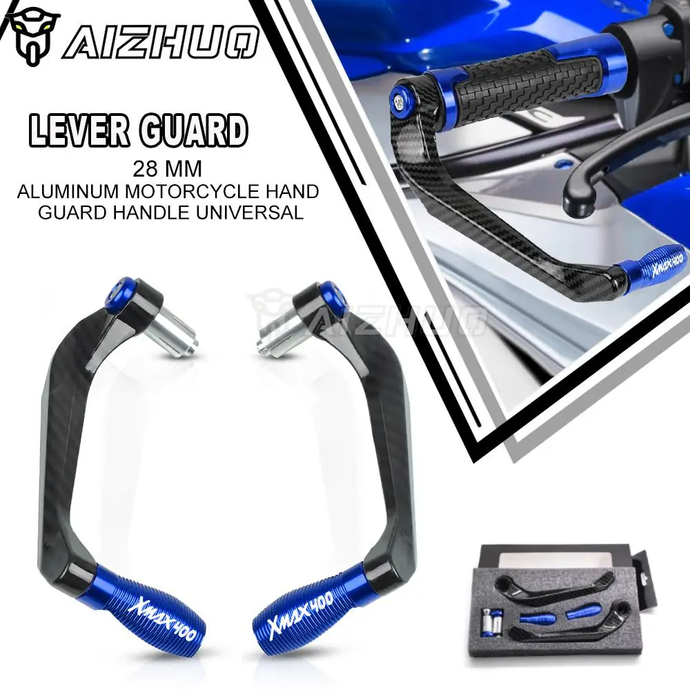 

For YAMAHA XMAX 400 X-MAX400 XMAX400 2022 Motorcycle 7/8" 22mm Handlebar Grips Brake Clutch Levers Protector Lever Guard