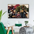 Аниме цельный соломенный плакат с изображением участников группы декоративная живопись настенное искусство две детские спальни украшение для дома