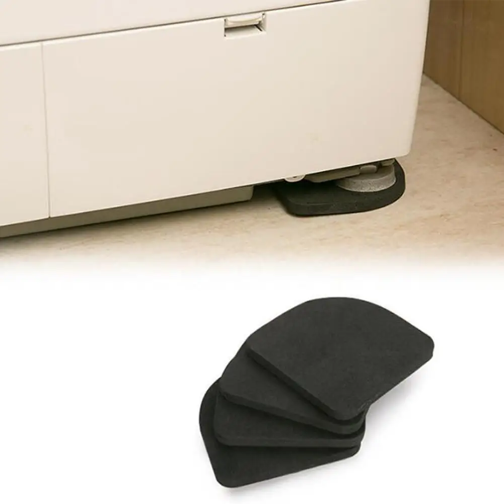 

[ Ready Stock ] 4pcs/set Anti-vibration Pad Washer Anti-Slip Mats Shock Absorbers Noiseless Pad for Washing Machine