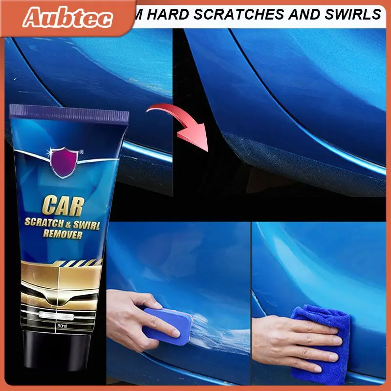 

Car Scratches Repair Car Scratch And Swirl Remover Auto Scratches Paint Repair Scratch Repair Tool 60 Ml Car Accessories