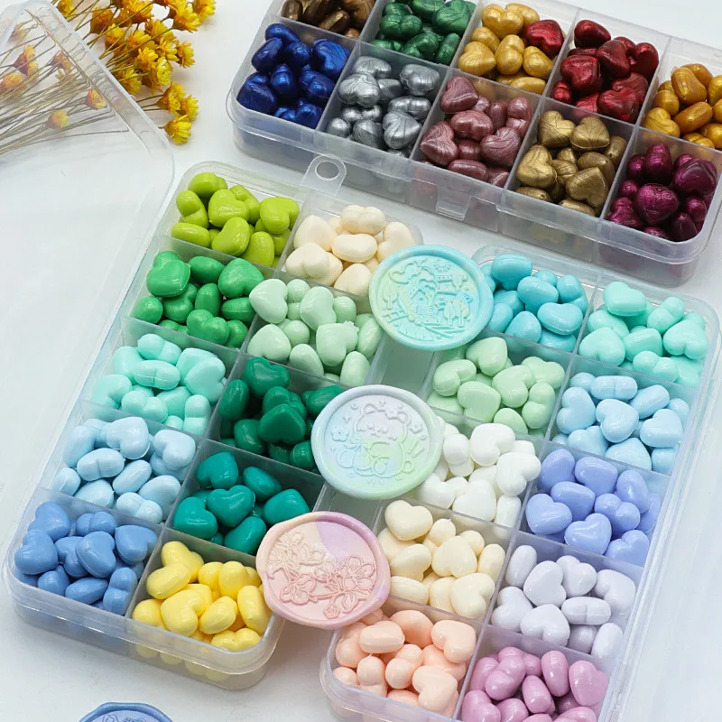 Металлическая любовь/красный/Свадебная печать для восковой печати отлично