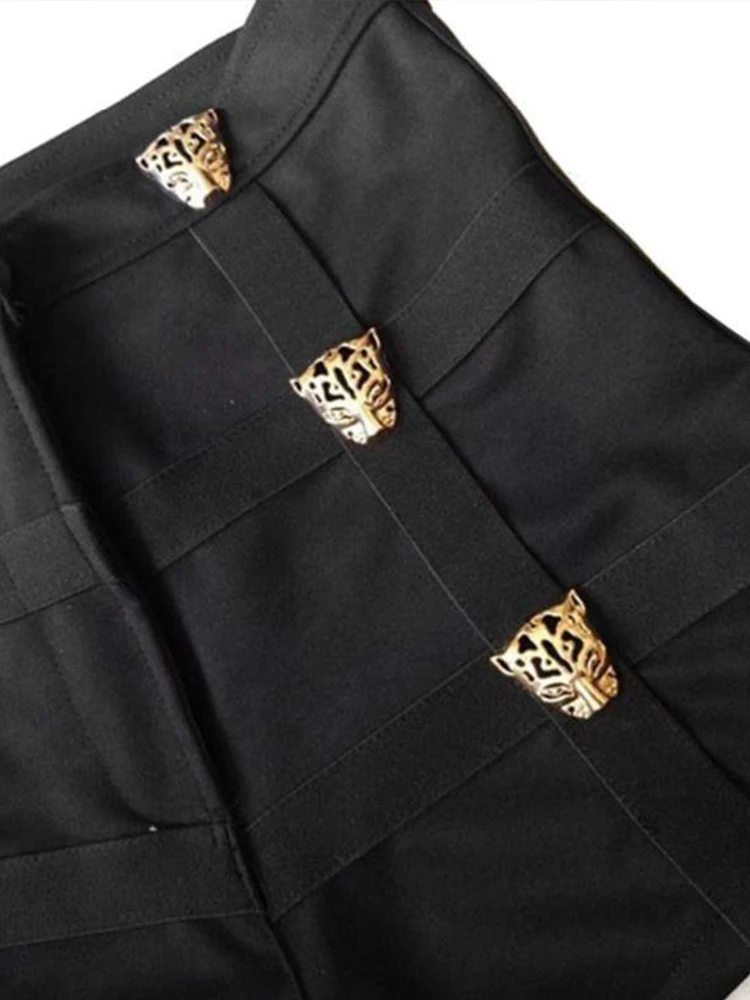 InsGoth Gothic Punk Hollow Out Short Women Harajuku Grunge High Waist High Street Sexy Jean Shorts E Girl Summer Streetwear 2023