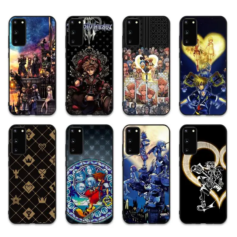 

Disney Kingdom Hearts Phone Case for Samsung S10 21 20 9 8 plus lite S20 UlTRA 7edge