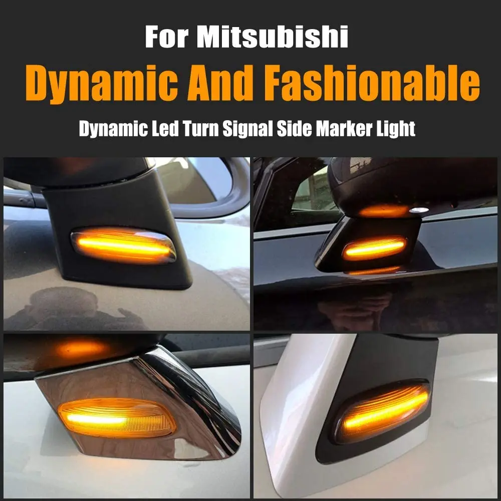 

2pcs Led Car Signal Lamp Lights Suitable for Peugeot 207 308 408 Citroen C3 C4 C5 Water Proof Leaf Side Turn Signal
