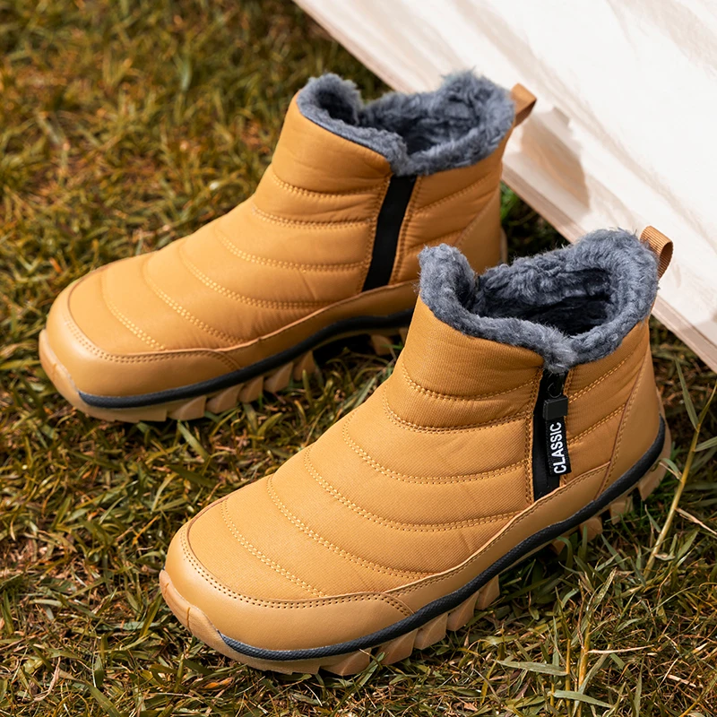 Теплые зимние ботинки из ТПЭ