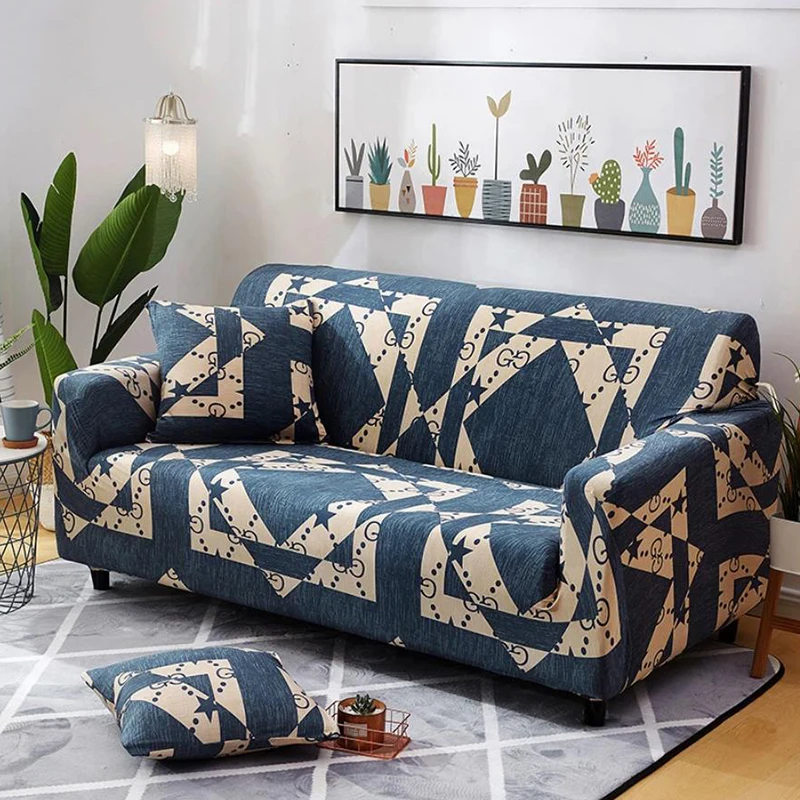 

Stretch Sofa Cover Slipcovers Elastic All-inclusive Couch Case for Different Shape Sofa Loveseat Chair L-Style Sofa Case