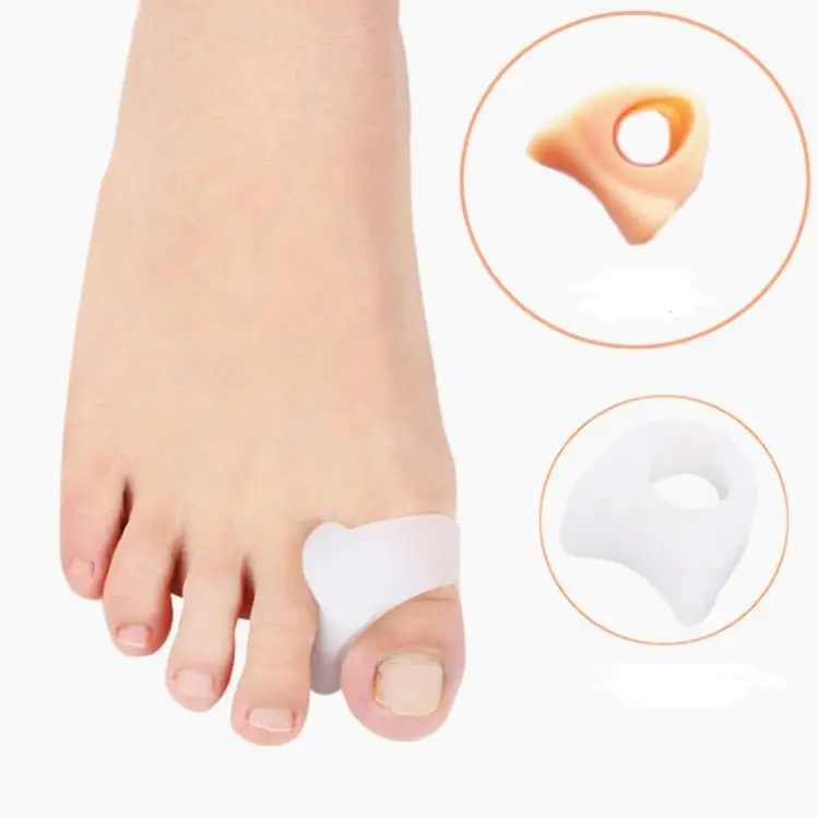

1 Pair Toe Separators Toe Silicone Bunion Guard Foot Care Orthopedic Finger Toe Separator Correction Pad Foot Care Tool SN1069