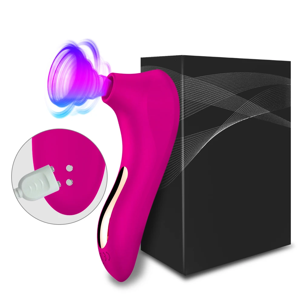 Присоска для клитора вибратор секс-игрушки женщин мощный стимулятор сосание