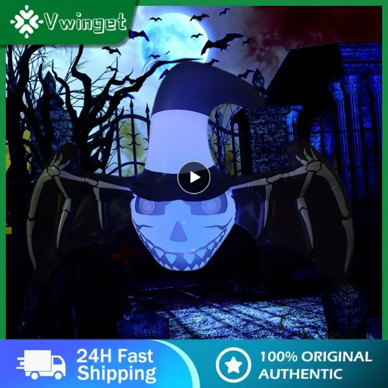 

2/3/5PCS For Halloween Party Decor Light Outdoor Adjustable Luminous Bat Lamp Eco-friendly Material Remote Control