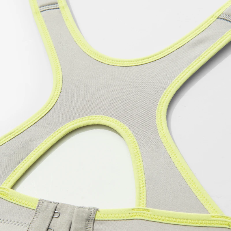 Wingslove Hight Impact Hook And Loop Fasterner Straps Sport Bra Racerback Shockproof Gym Fitness Athletic Brassiere Plus Sizes