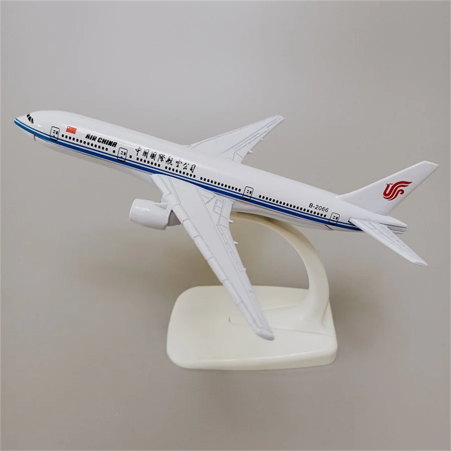 

16cm Alloy Metal Air China B777 Airlines Diecast Airplane Model Boeing 777 Airways 1/400 Scale Plane Model w Stand Aircraft