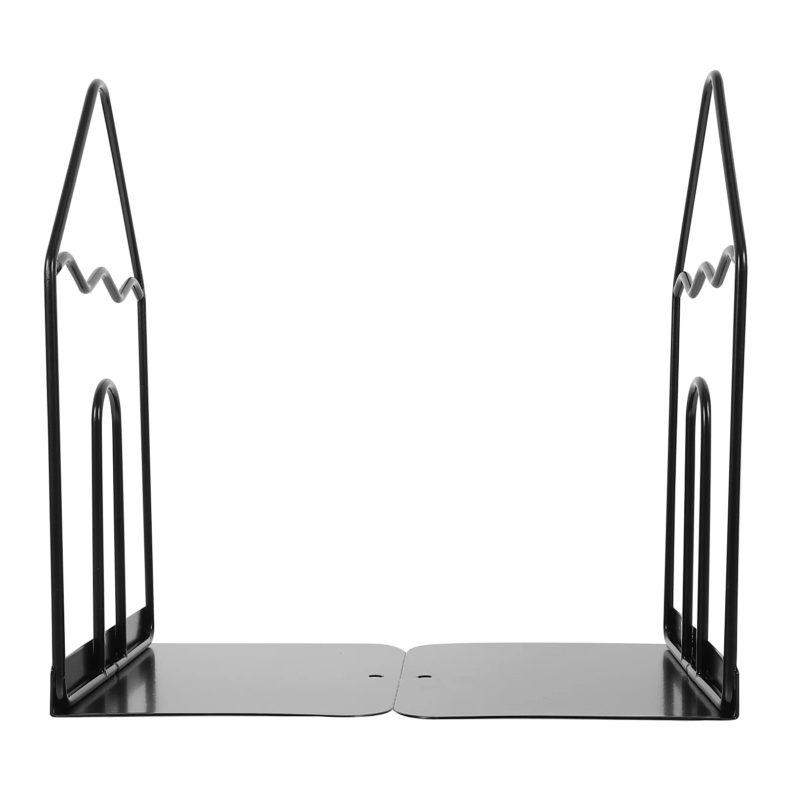 

Book Bookends Bookend Metal Stopper Stand Holder Iron Ends Desktop Shelf Support Decorative Bookshelf Organizerrack Desk