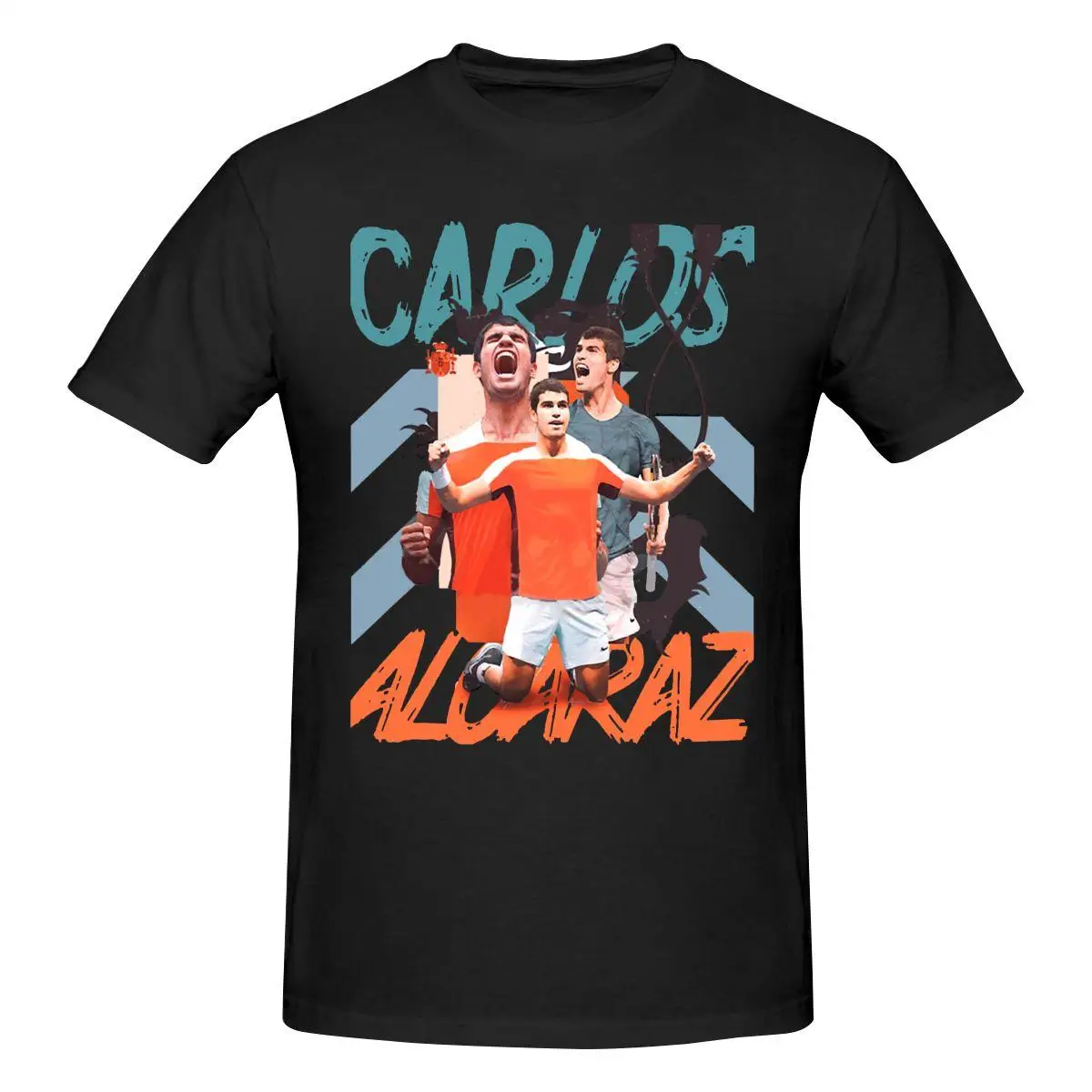 

Carlos Alcaraz Tennis T Shirt Cotton Short Sleeve Shirts