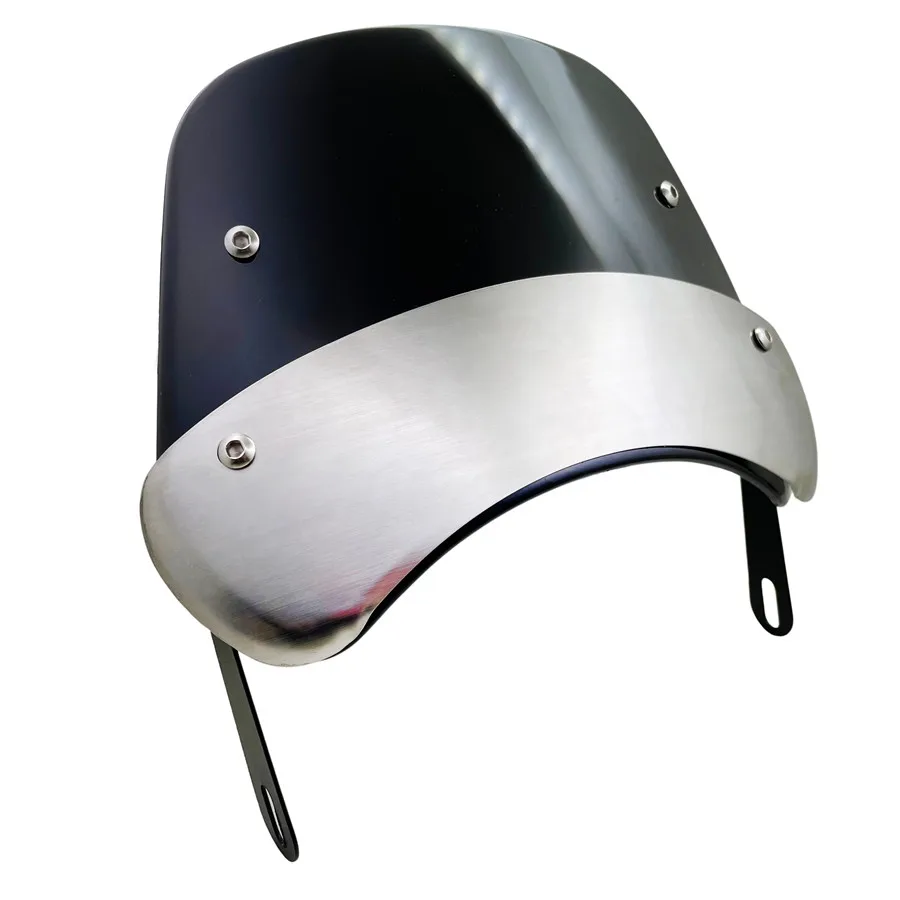 Универсальная передняя фара для мотоцикла лобовое стекло Кафе Racer Triumph Harley 5-9 45