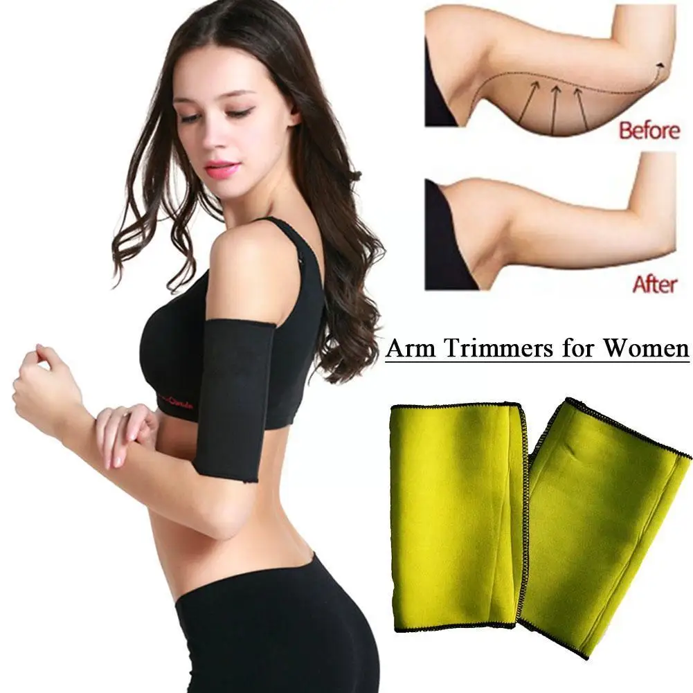 Arm Cover Sweating Suit Arm Slimmer Neoprene Body Wraps Arm Burn Protective Sweating Gloves Fat Chloroprene Rubber Women's A5X1