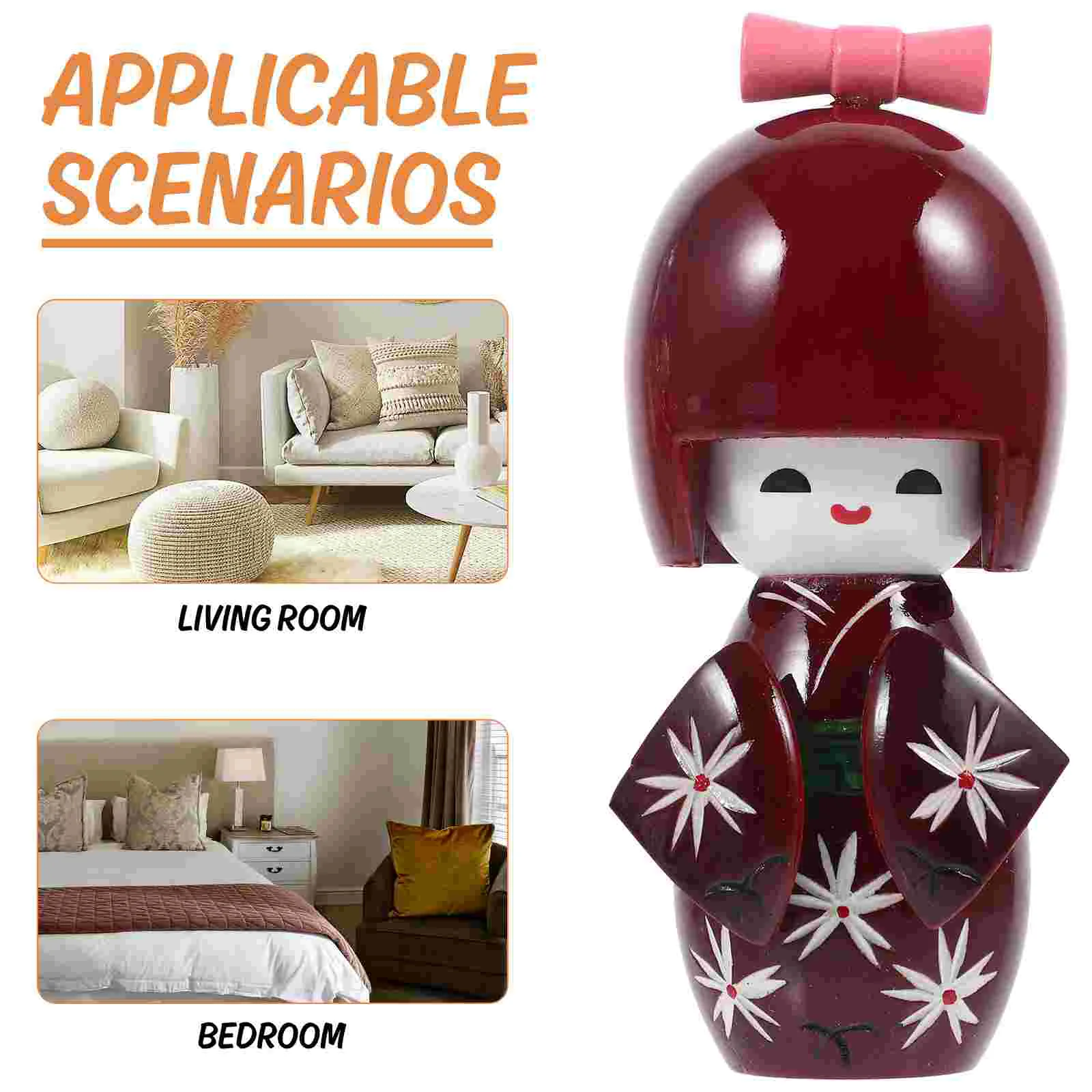 Японское кимоно настольное украшение модель маленькой девочки украшения