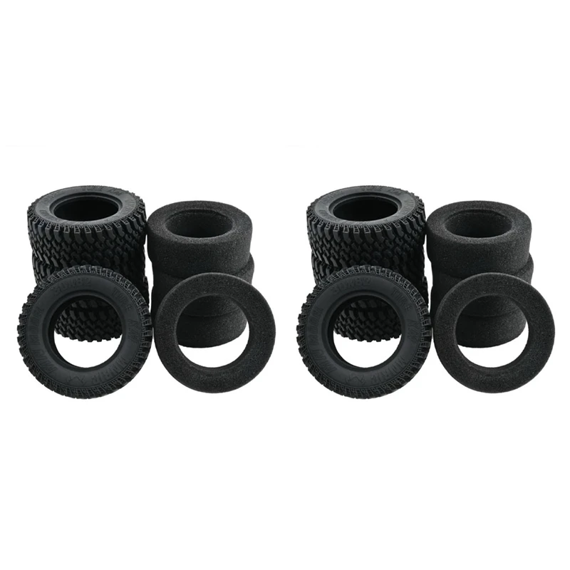 

For MN86S MN86KS MN86 MN86K MN G500 8Pcs Rubber Wheel Tires Tyre With Sponge Foam 1/12 RC Car Upgrade Parts