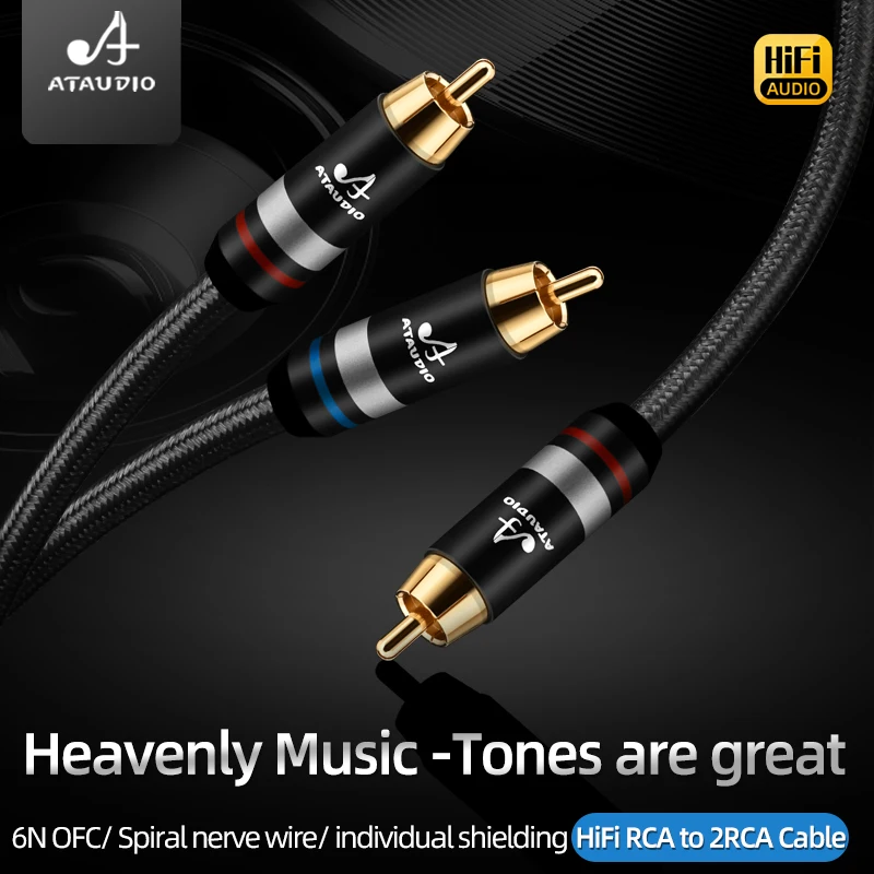 Кабель RCA к 2RCA для сабвуфера Y