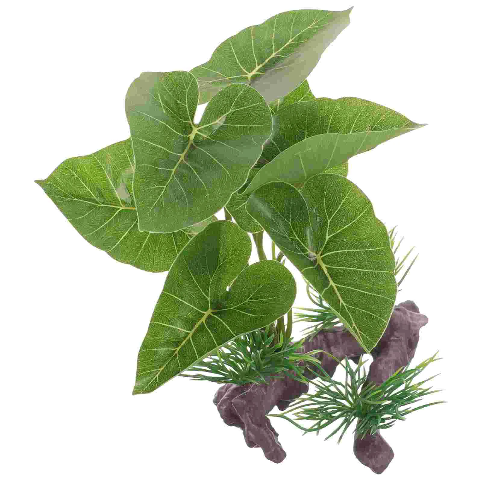 

Betta Tank Plastic Aquarium Plants Fish Decorations Aquatic Freshwater Large Tall