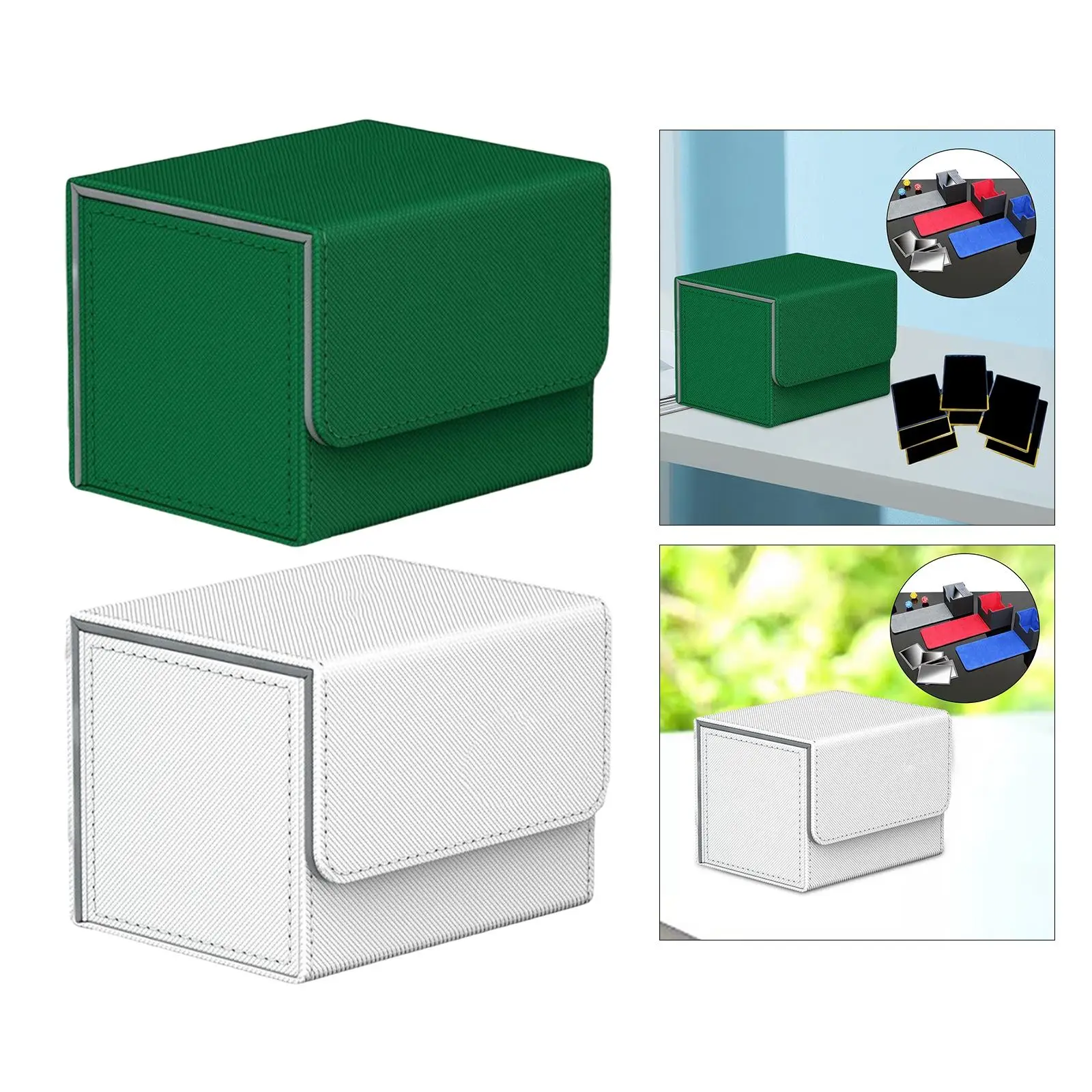 

Card Deck Box Organizer Storage Holder Standard Container Display Game, Card