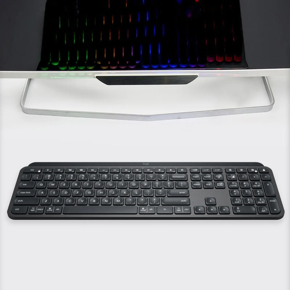 Беспроводная клавиатура Logitech MX Keys Bluetooth офисная 104 клавиши заряжаемая с