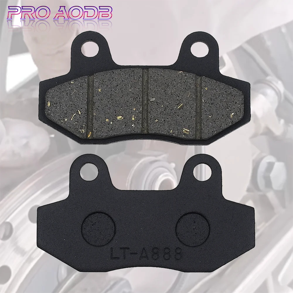 Фото Передние и задние тормозные колодки для HYOSUNG GT125 RX125 RT125 GV125 GT250R GV250 RX400 GT650 GT650R GT650S тормозная колодка мотоцикла №1