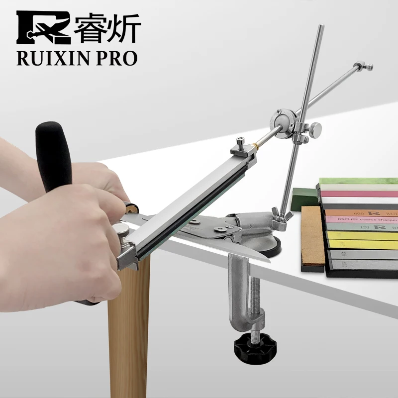 

RUIXIN PRO Knife Sharpener Professiona Fixed Knife Sharpener Sharpening system Fast Grinder Kitchen Sharpening Stone Polishing