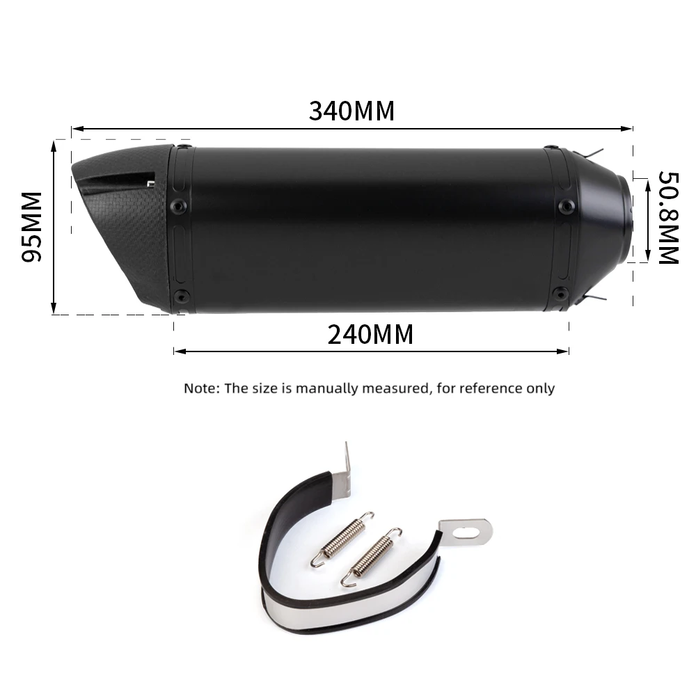 51 мм выхлопная труба мотоцикла для R7 R1 R3 Mt03 R6 CBR600 Zx6r MT07 XSR900 mt10 ZX10R ZX4R Z400 |
