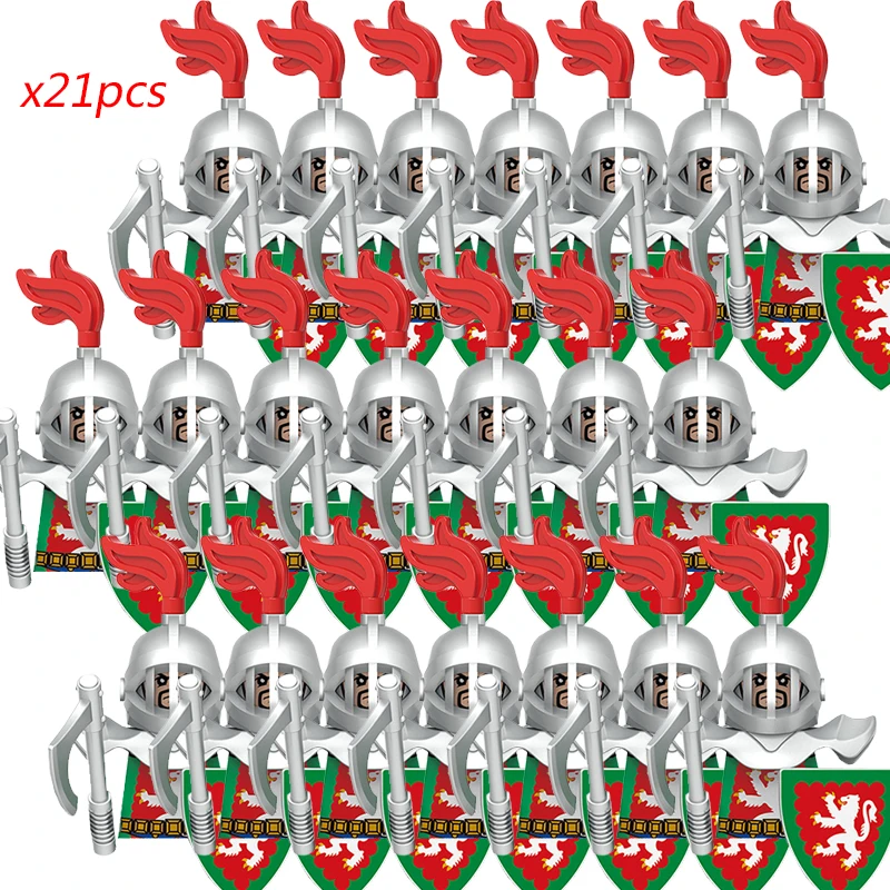 Рыцарские фигурки для сборки