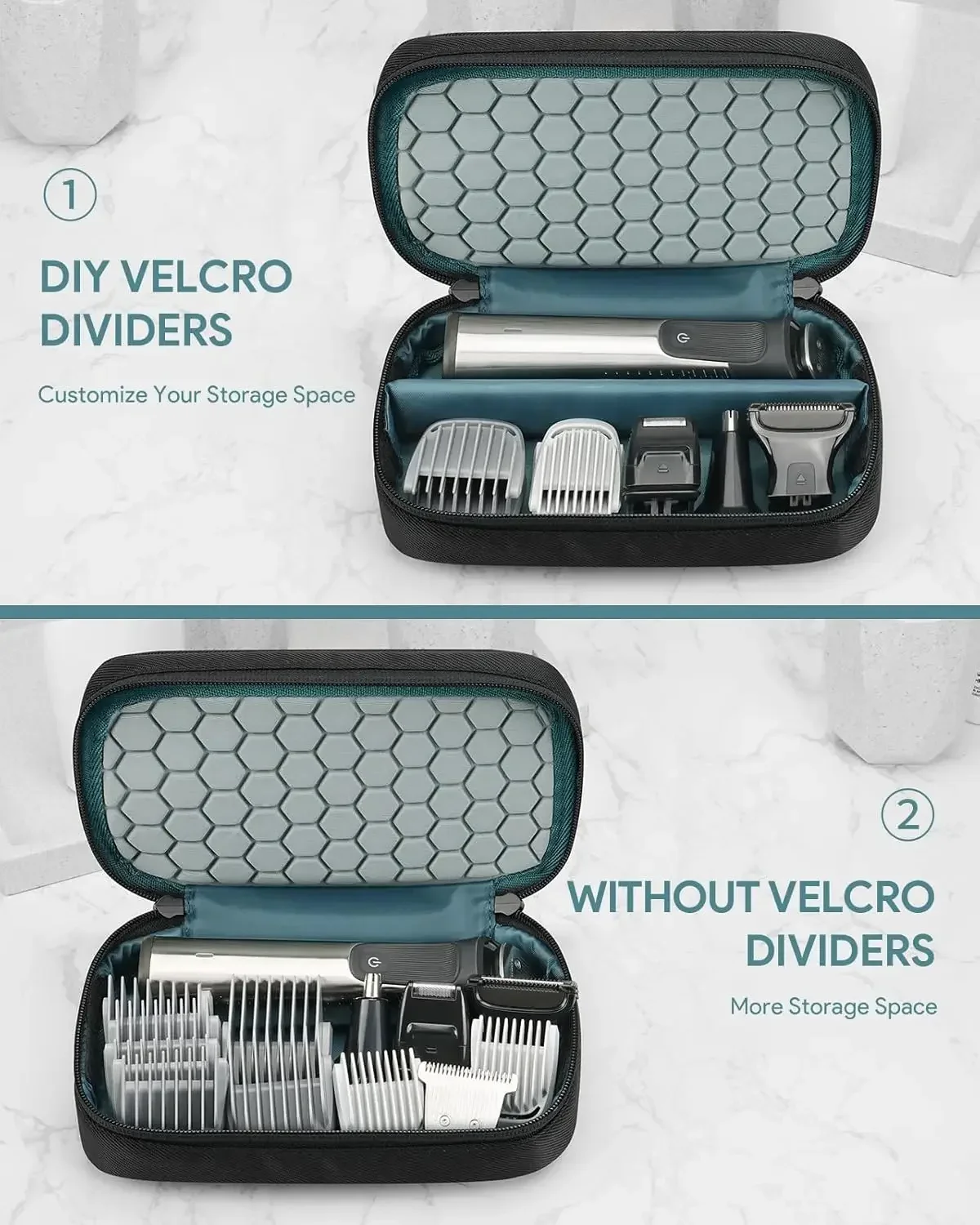 Дорожный чехол для бритвы Yinke серии Multigroom мужской электрический триммера бороды