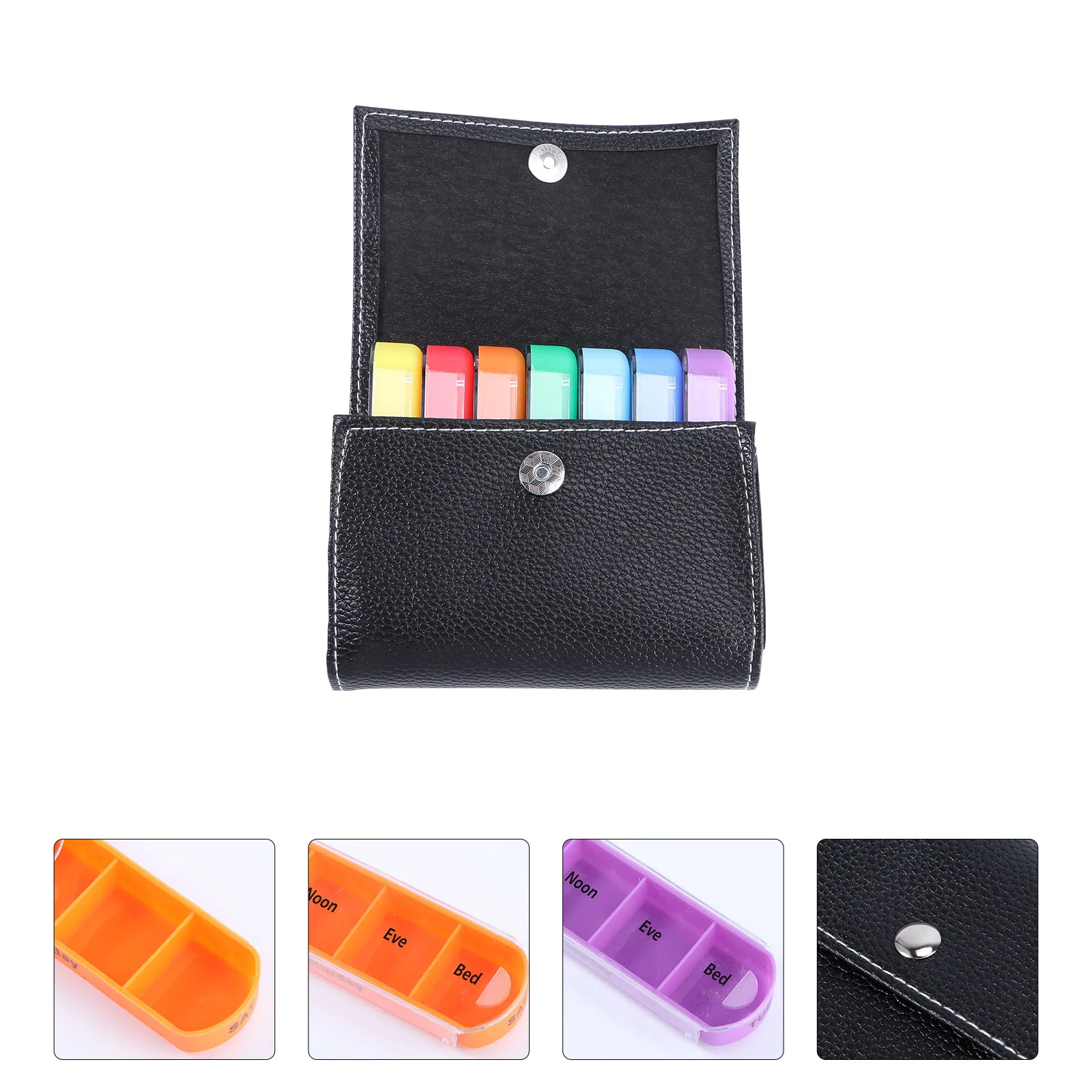

Box Pillfor Travel Weekly Storage Daily One Week Luggage Organizers Packing Gear Dispensers Splitters Crushers Cases Reminders