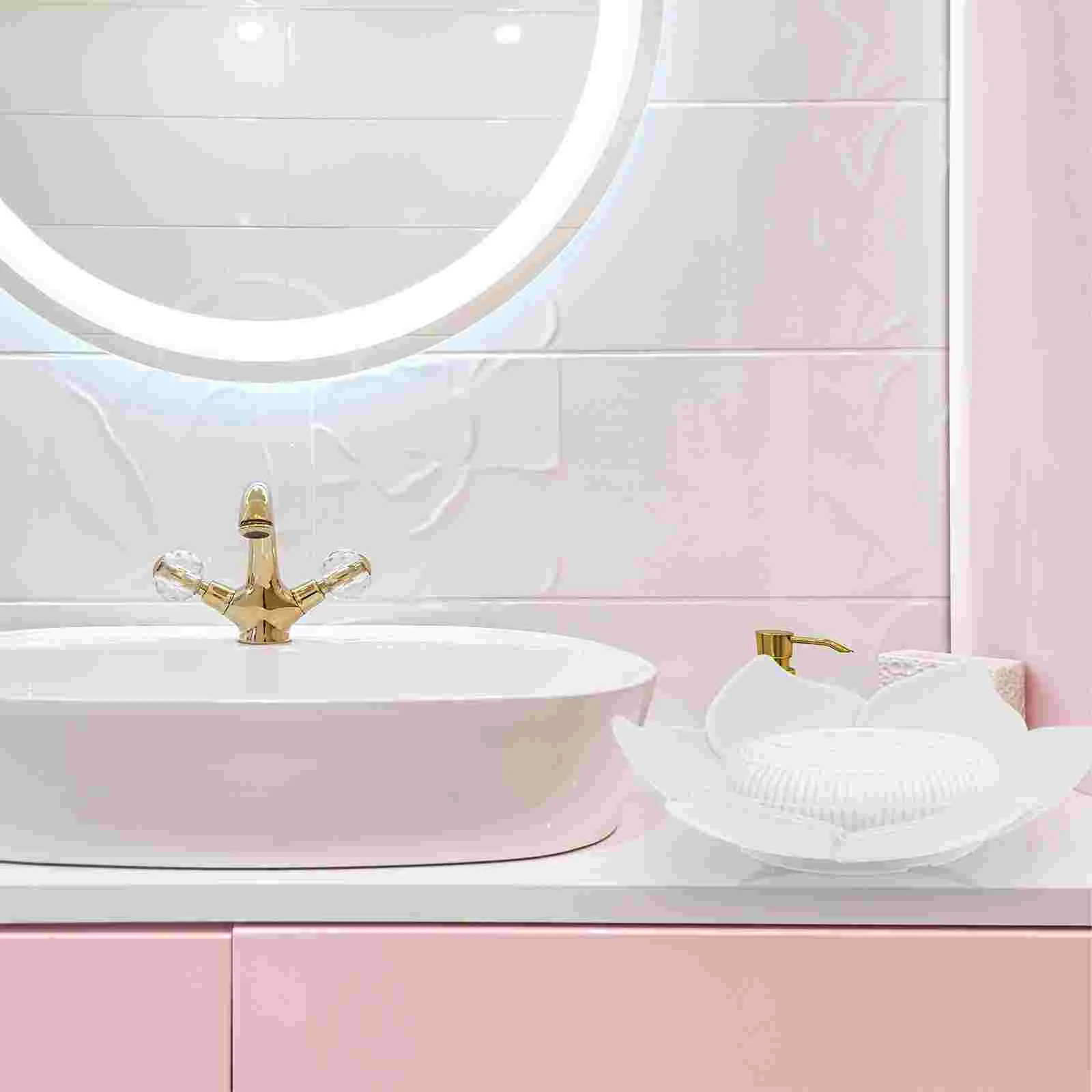 2-шт. Силиконовая мыльница для раковины органайзер дорожной столешницы