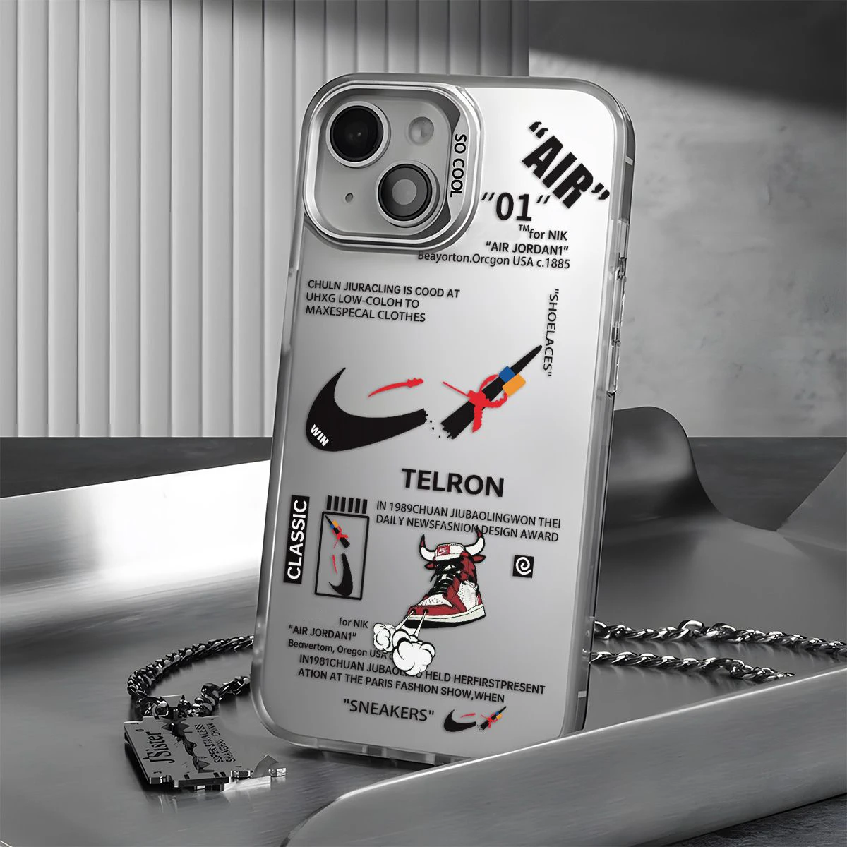 Trend Street Sneakers Label Case for Samsung Galaxy S25 S24 S23 S22 S21 S20 Note20 Ultra Plus M31 4G 5G Matte Shockproof Cover
