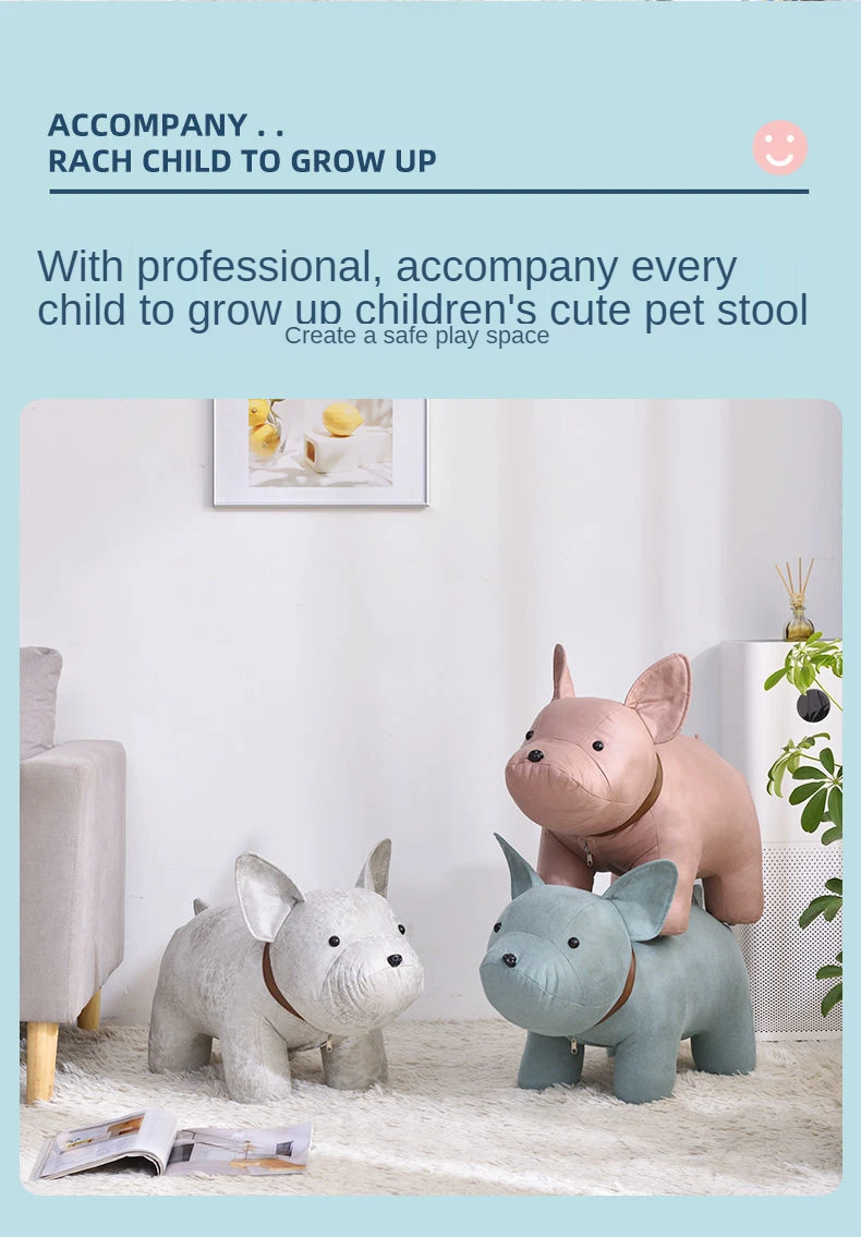 

Cartoon stool animals for children
